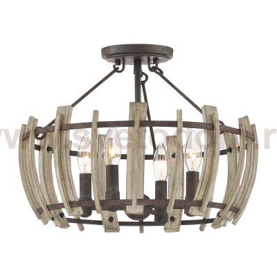 Потолочный светильник Natural concept QZ/WOODHOLLOW/SF WOOD HOLLOW