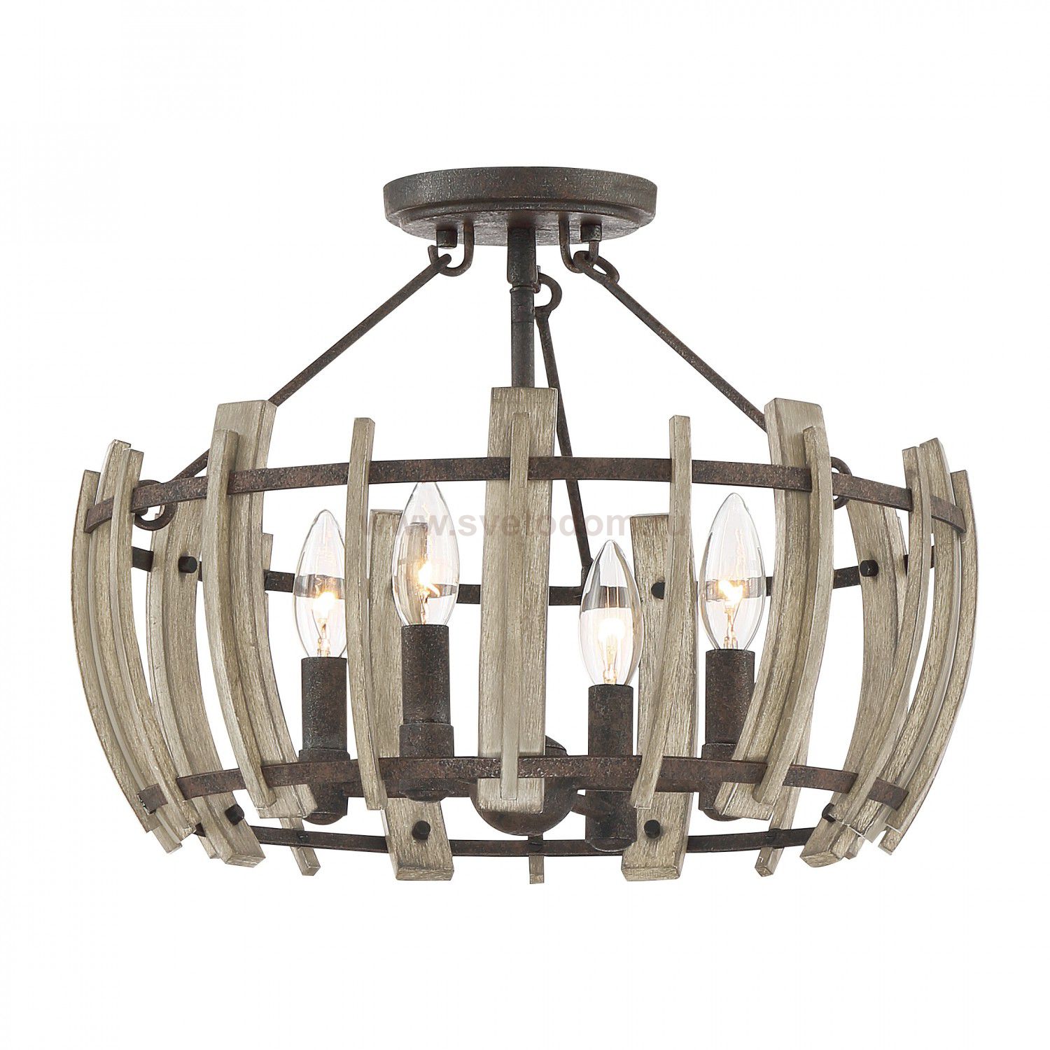 Потолочный светильник Natural concept QZ/WOODHOLLOW/SF WOOD HOLLOW