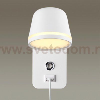 Настенный светильник Odeon light 4298/5WL BANKS