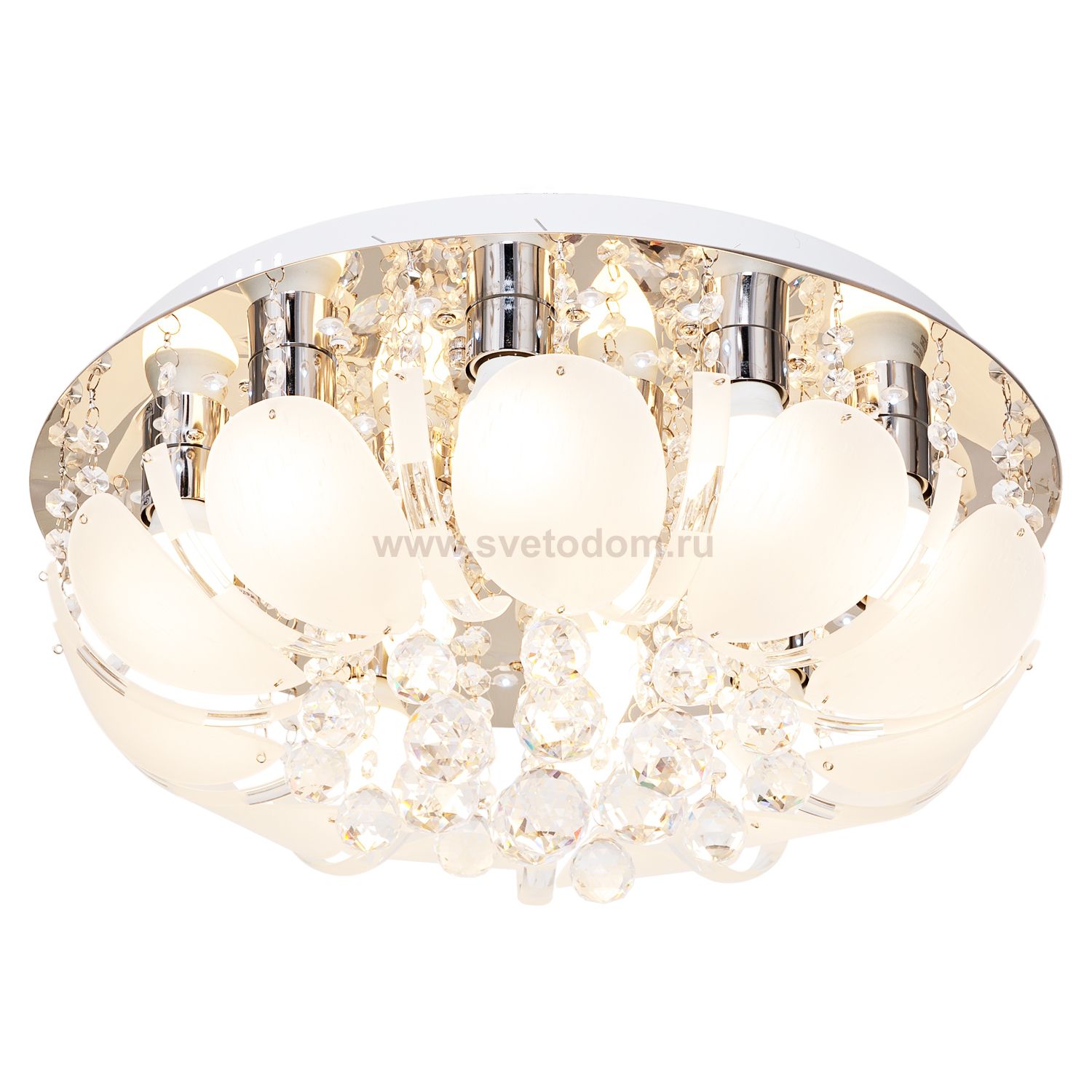 Потолочный светильник 4300/13CR RC WTLED Экономсвет