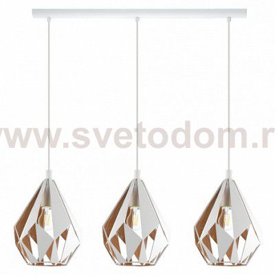 Подвесной потолочный светильник (люстра) CARLTON 1 Eglo 43002