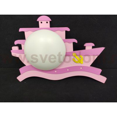 Настенный детский светильник Корабль 43011/1wPK Gerhort