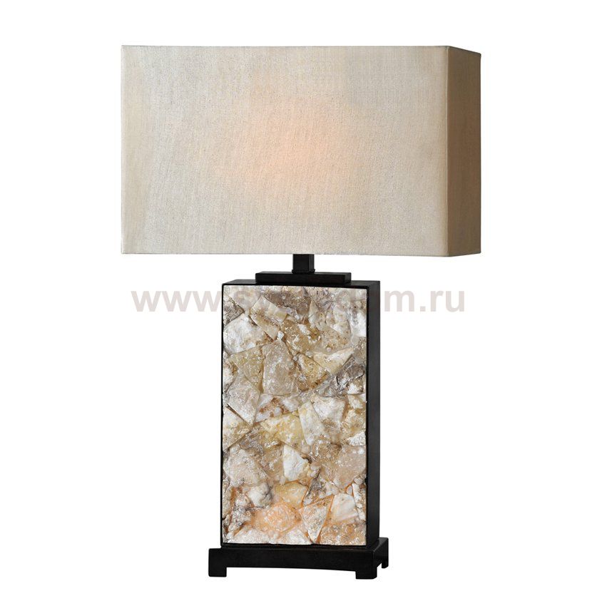 Настольная лампа Мрамор Loft Concept 43.012.CR.BL.T1B