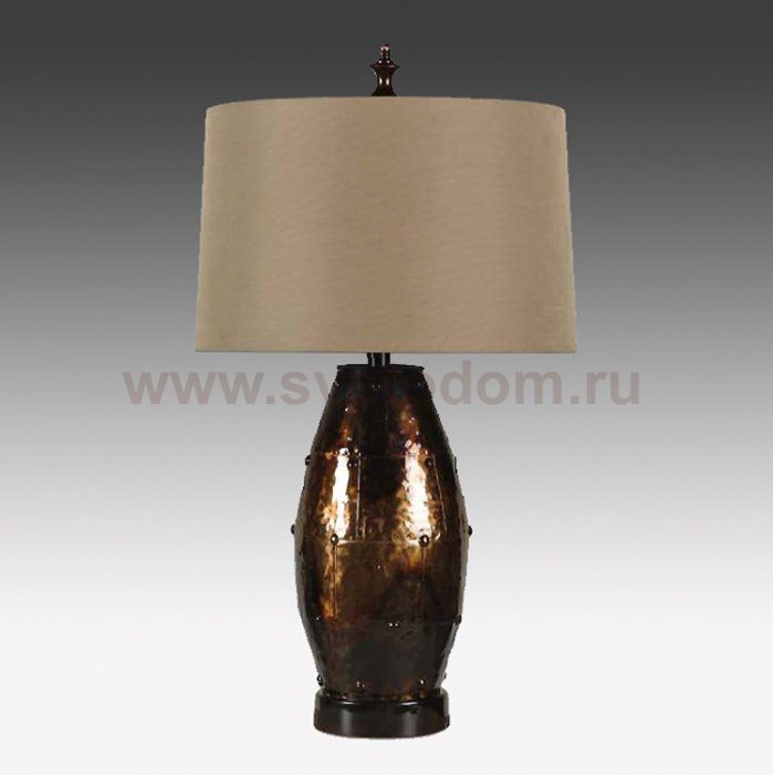 Настольная лампа Vintage Copper Loft Concept 43.048.CR.BL.T1B