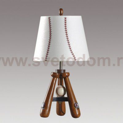 Настольная лампа Baseball vintage Loft Concept 43.051.CR.BL.T1B