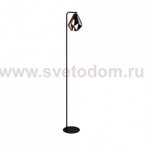 Торшер (напольный светильник) CARLTON 4 с ножным выключателем Eglo 43059