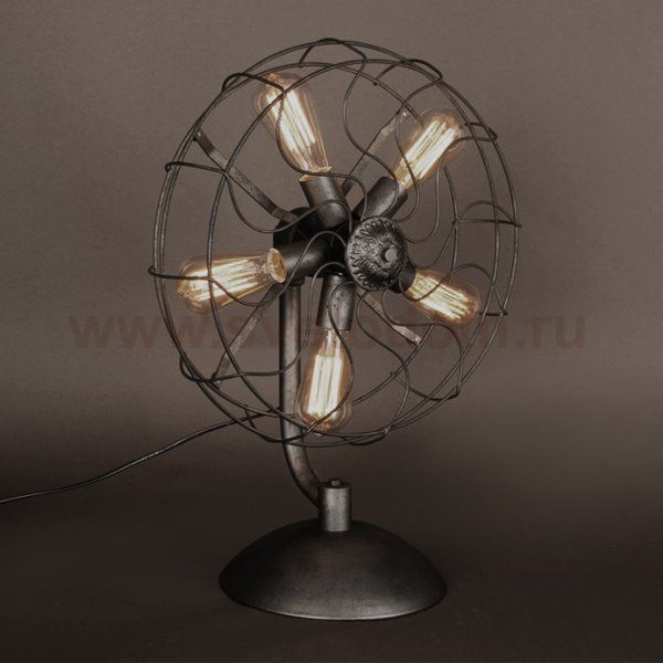 Настольная лампа Grinder Table Loft Industrial Mill Loft Concept 43.075.MT.BL.T1B