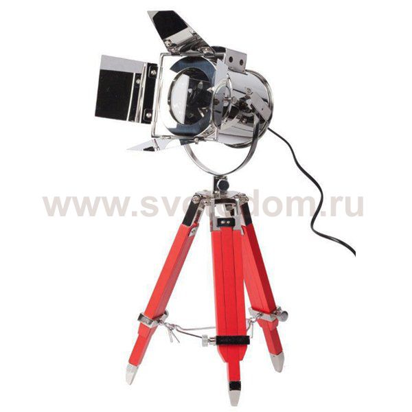 Настольная лампа Riflettore Red Loft Concept 43.099.MT.RD.R1B