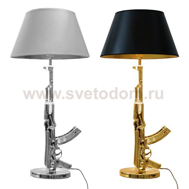 Настольная лампа ружье Flos Guns Table Lamp Loft Concept 43.103