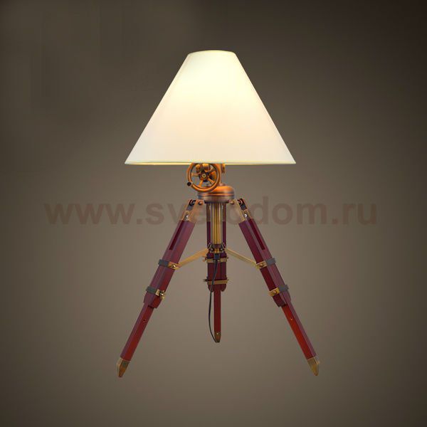 Настольная лампа Table Standing Lamp Red Loft Concept 43.113.BR.BR.DHO