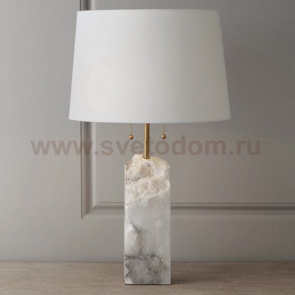 Настольная лампа Regina Andrew Raw Alabaster Lamp Loft Concept 43.130