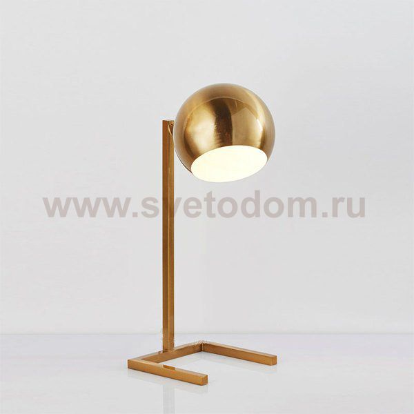 Настольная лампа Pietro Brass table lamp Loft Concept 43.134.СH.20.ART