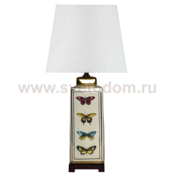 Настольная лампа Square Retro Butterflies Loft Concept 43.138
