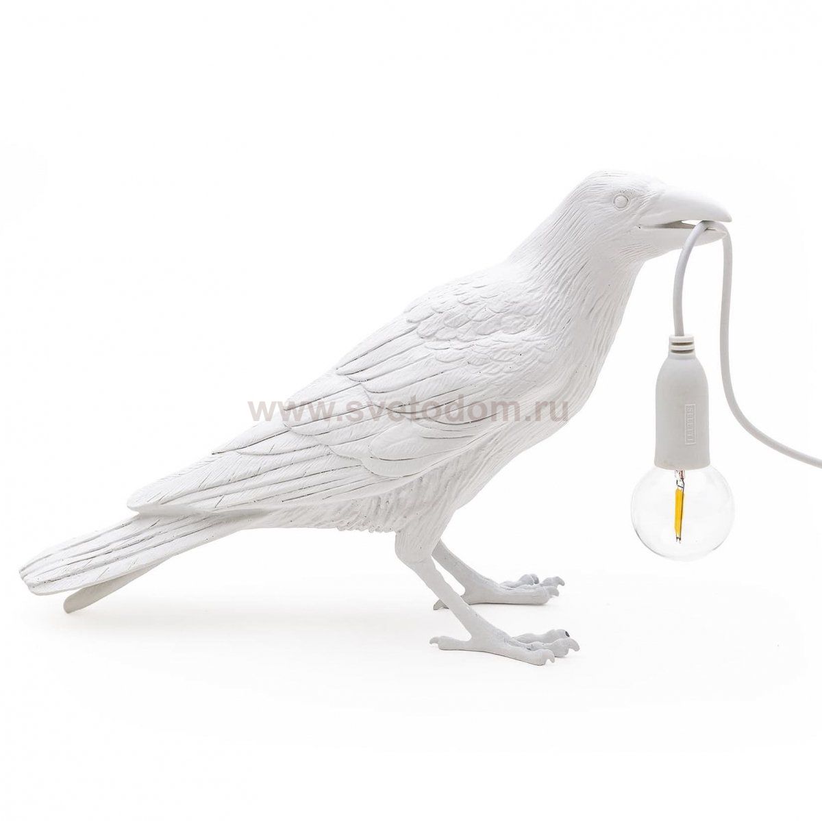 Настольная лампа Seletti Bird Lamp White Waiting Loft Concept 43.14732