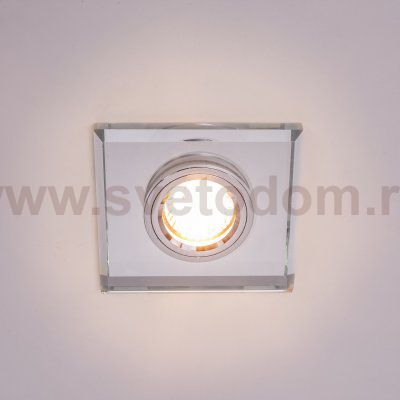 Точечный светильник 431SJA CR WT ЭкономСвет