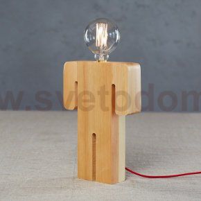 Настольная лампа Wooden Boy Loft Concept 43.213.СH.20.ART