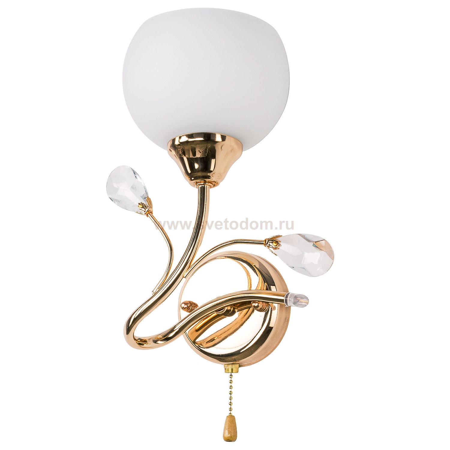 Настенный светильник Экономсвет 4322/1wFG MK