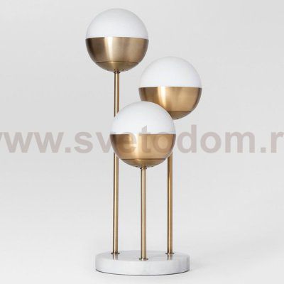 Geneva Glass Table Lamp Triple Globe Loft Concept 43.277-0