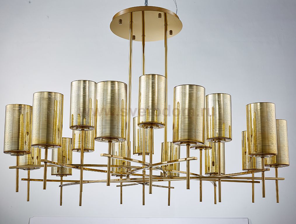 Люстра Newport 4329+9/C gold