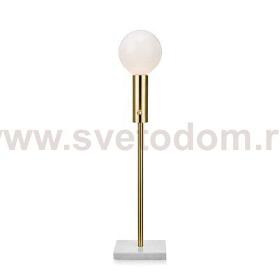Настольная лампа Marble Top Brass Loft Concept 43.296