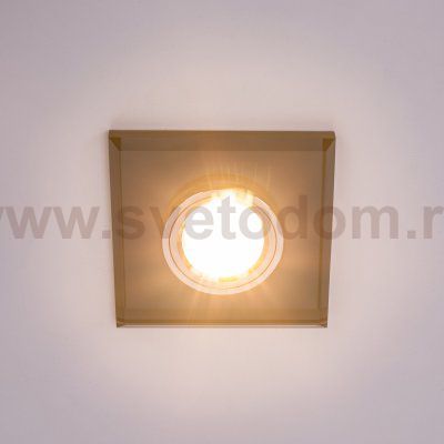 Точечный светильник 432SJA CR BK ЭкономСвет