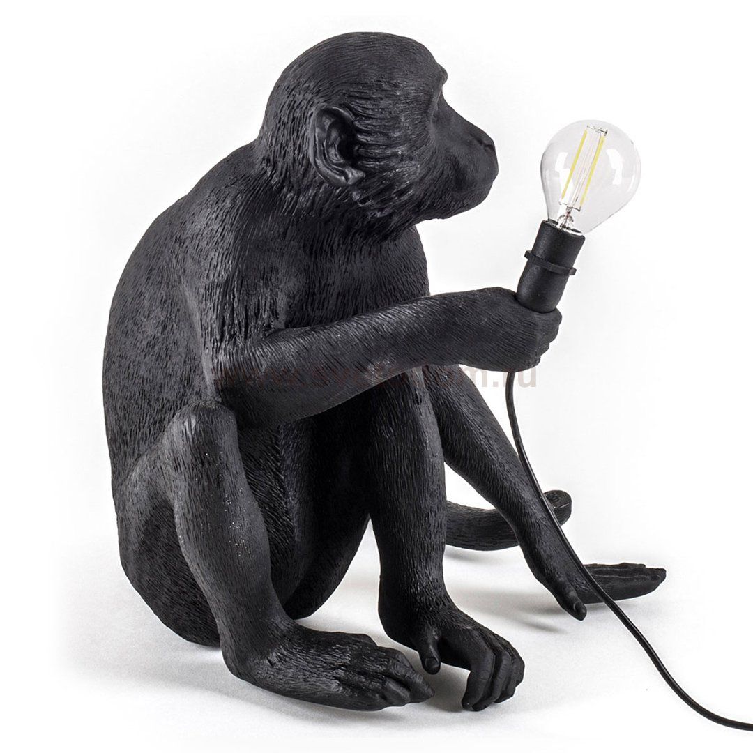 Настольная Лампа SELETTI MONKEY LAMP SITTING VERSION Loft Concept 43.307