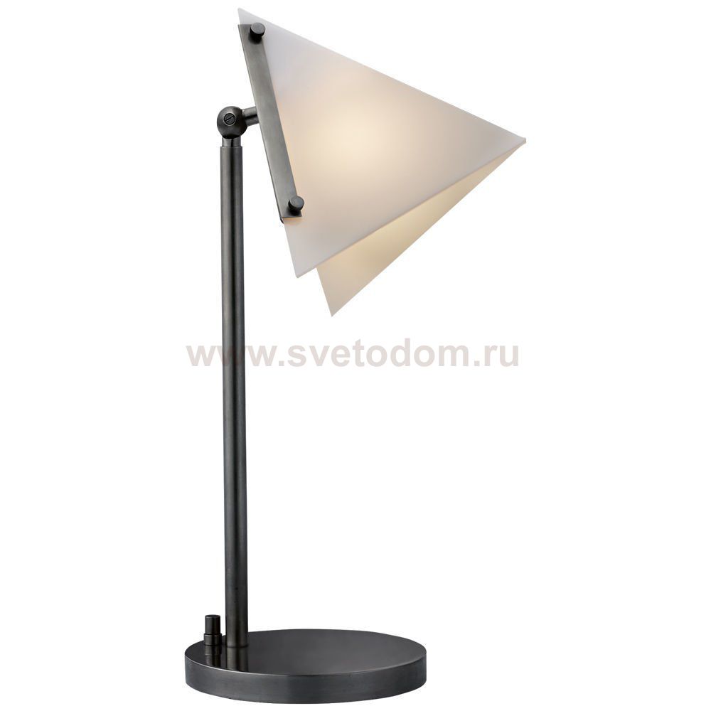 Настольная лампа FORMA ROUND BASE TABLE LAMP Black Loft Concept 43.309