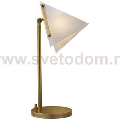 Настольная лампа FORMA ROUND BASE TABLE LAMP Brass Loft Concept 43.310
