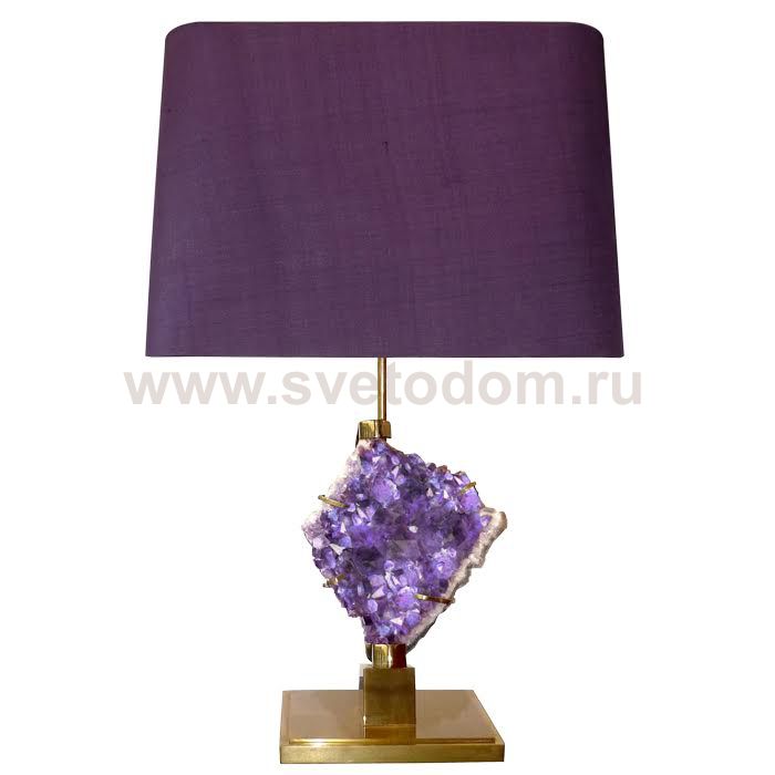 Настольная лампа Bronze and Amethyst Lamp Loft Concept 43.326