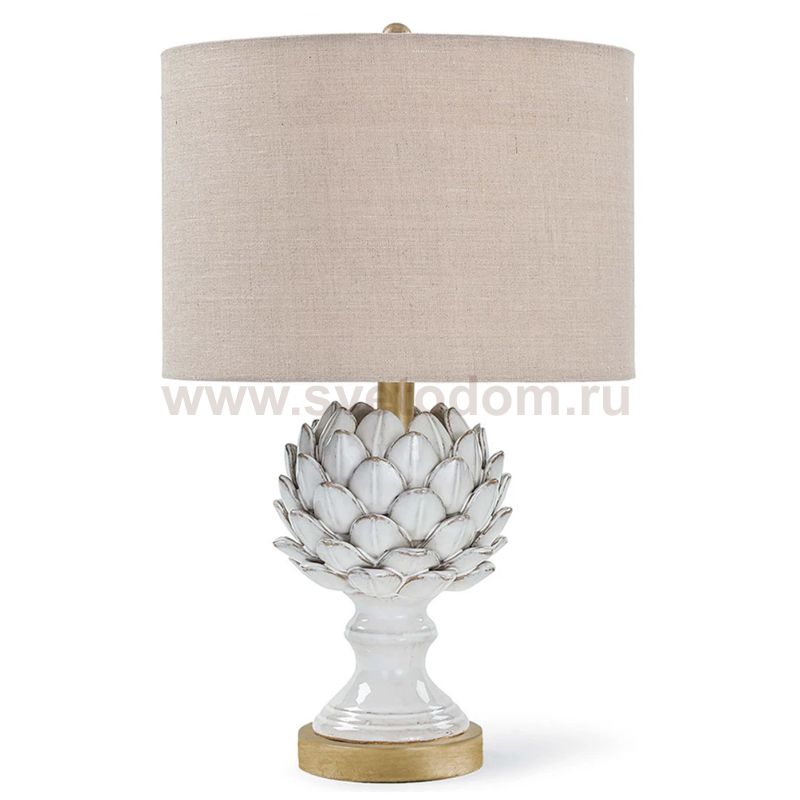 Настольная лампа Белый Артишок Loft Concept 43.460-2