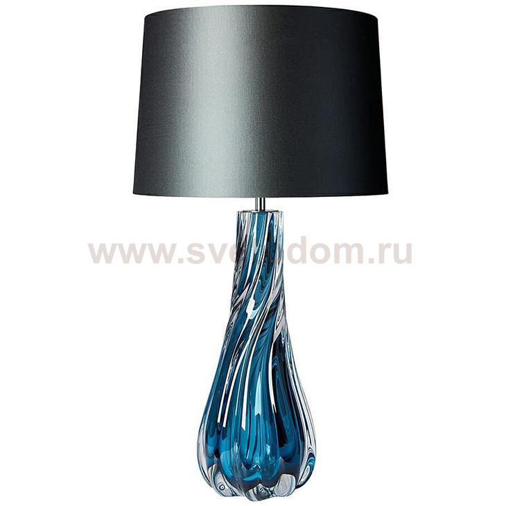 Настольная лампа Naiad Velvet Blue Table Lamp Loft Concept 43.471-0