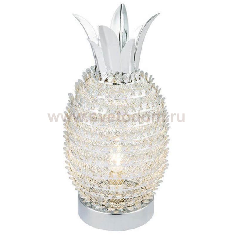 Настольная лампа Серебряный Ананас Pineapple Silver Loft Concept 43.496