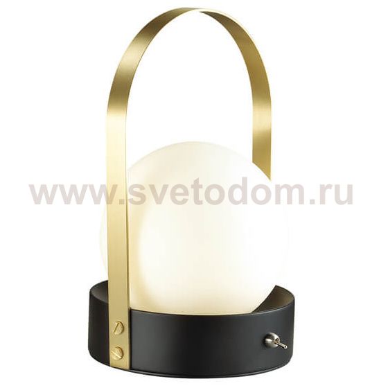 Настольная лампа White Ball Table Lamp Loft Concept 43.498