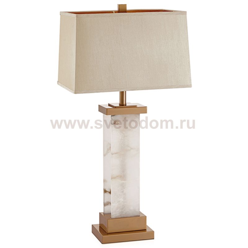 Настольная Лампа Мрамор Table lamp marble two Loft Concept 43.509-2