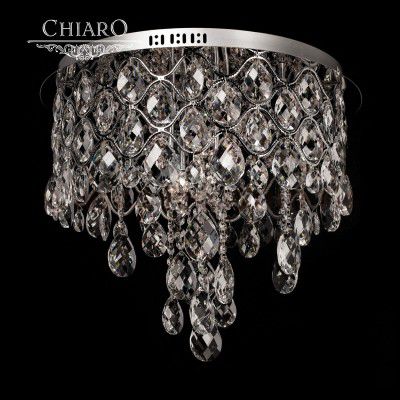 Хрустальная подвесная люстра Chiaro 437010212 Кларис