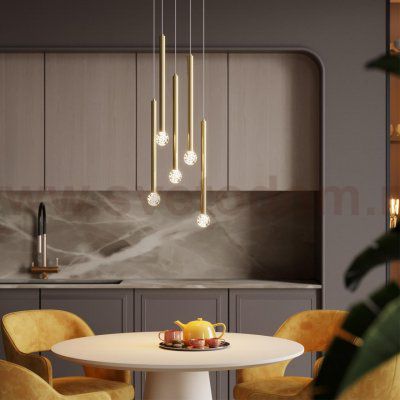 Светильник подвесной одиночный Odeon light 4374/3LA FIANO