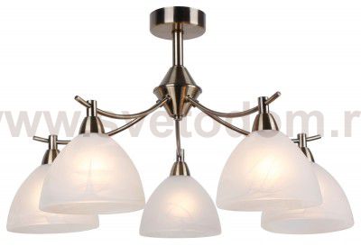 Потолочный светильник Escada 440/5PL E14*40W D630 Antique Brass