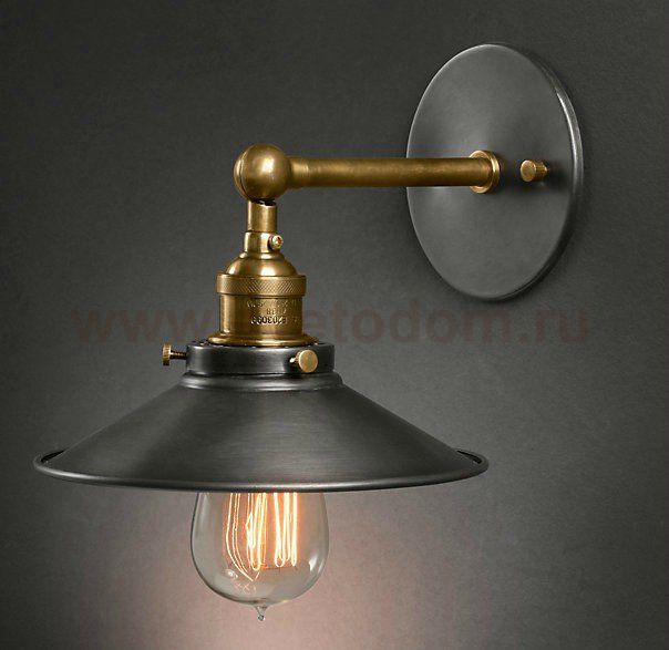 Бра Cone 20th c.Factory filament Loft Concept 44.009