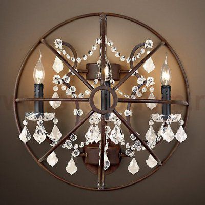 Настенный светильник Foucault's Orb Crystal Wall Loft Concept 44.042