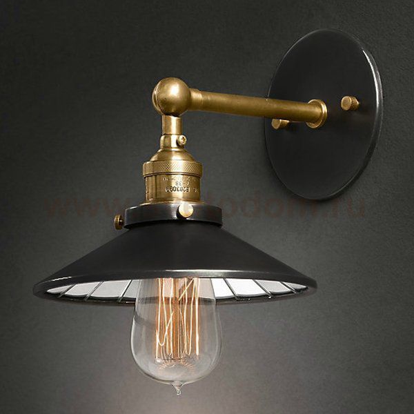 Бра RH Factory Metal Reflector Filament Loft Concept 44.088