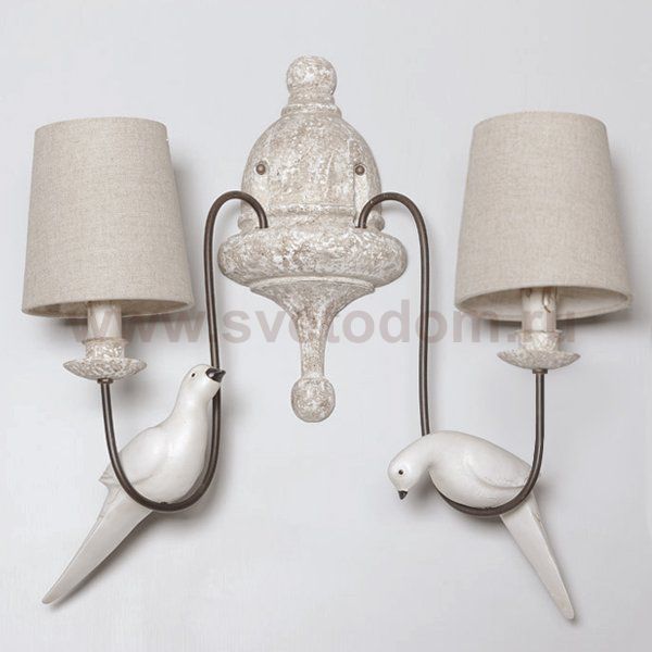 Бра Norman Bird Wall Lamp double Loft Concept 44.092
