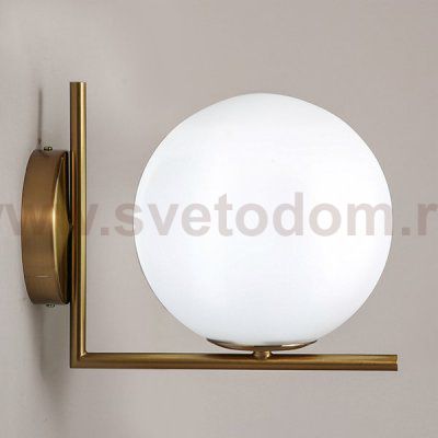 Бра Flos IC Lights Ceiling/Wall 2 brass Family Loft Concept 44.094