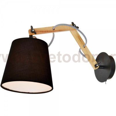 Бра Woodland Wall Black Loft Concept 44.103