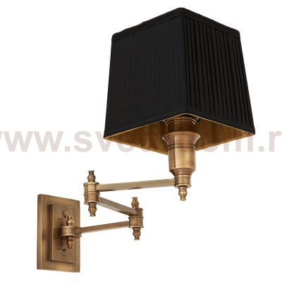 Бра Wall Lamp Lexington Swing Brass+Black Loft Concept 44.108631