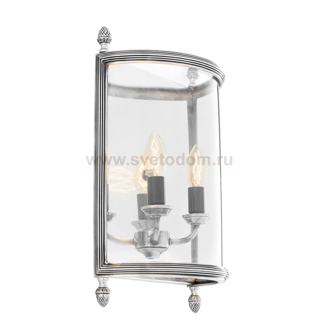 Бра Wall Lamp Lennon M Silver Loft Concept 44.110233