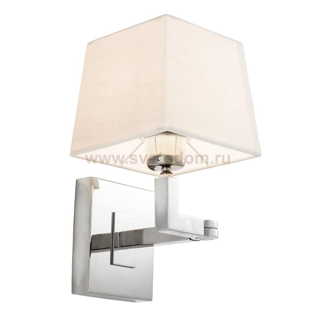 Бра Eichholtz Wall Lamp Cambell Nickel Loft Concept 44.110845