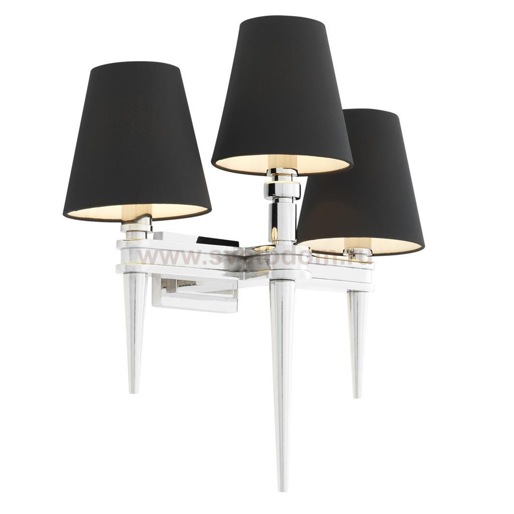 Бра Wall Lamp Waterloo Triple Nickel Loft Concept 44.110988