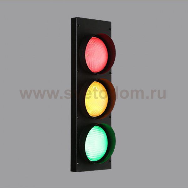 Бра Светофор Loft traffic light Wall lamp Loft Concept 44.110.MT.BL.BJR