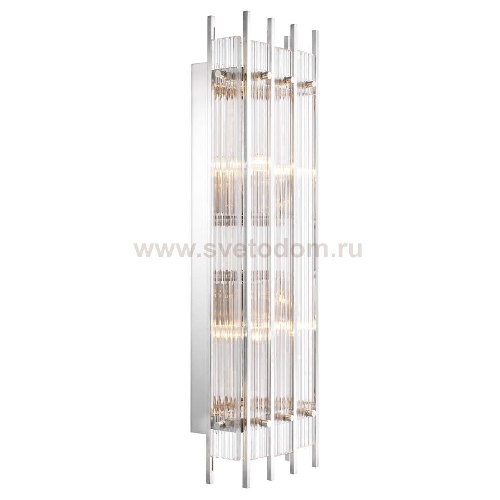 Бра Wall Lamp Sparks L Nickel Loft Concept 44.111898