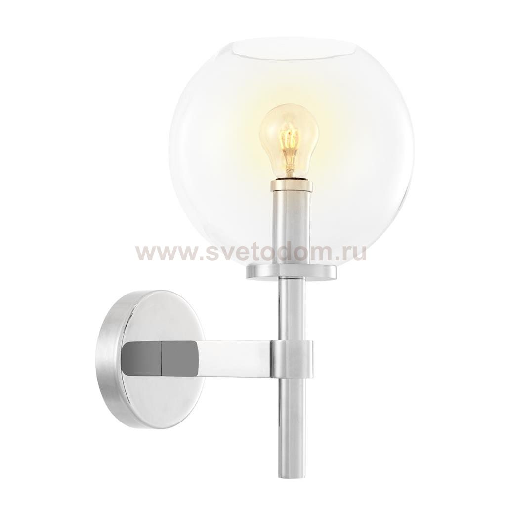 Бра Wall Lamp Jade Nickel Loft Concept 44.112648